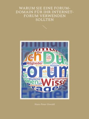 cover image of Warum Sie eine Forum-Domain für Ihr Internet-Forum verwenden sollten